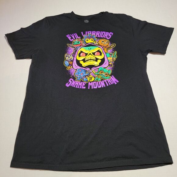 POP! Tees Evil Warriors Of Snake Mountain - Glow In The Dark - Size Large - Picture 2 of 5